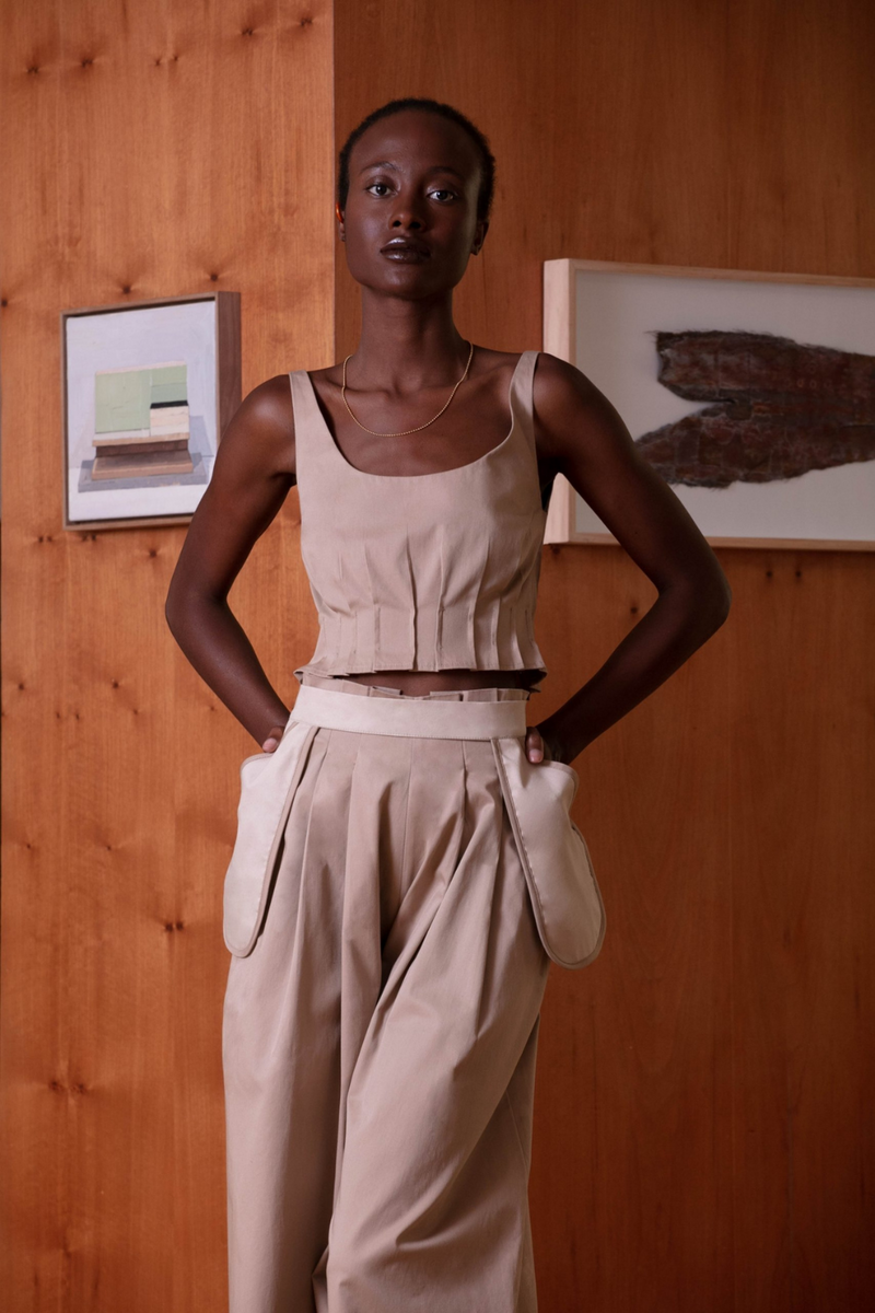 Wide Leg Pocket Pants | Showroom