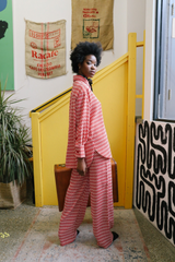 Abstract Printed Liz Trouser