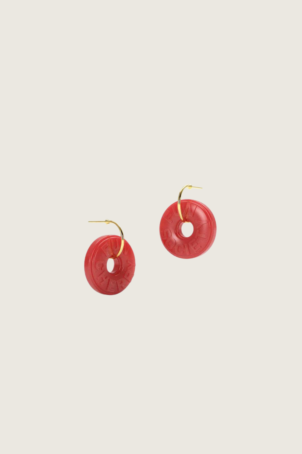 Lifesaver Candy Earrings