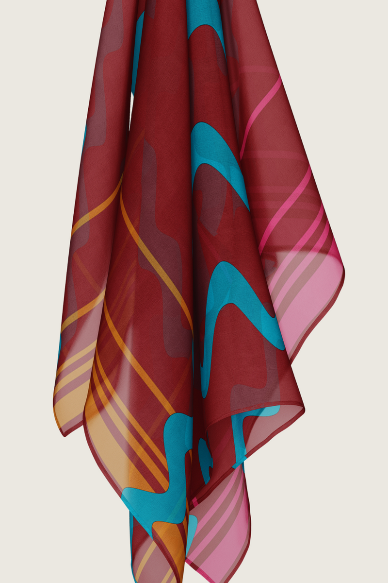 Scarf Blu 108